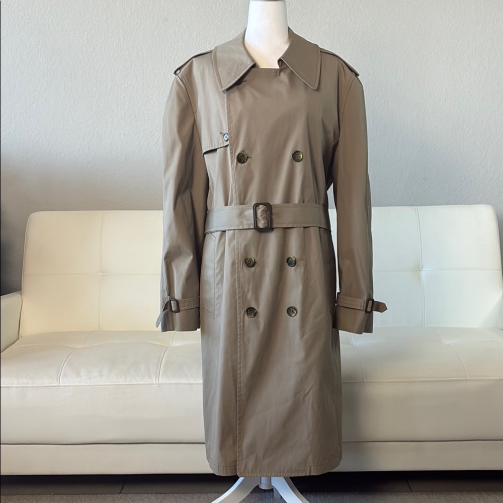 Vintage London Fog Maincoat Double-Breasted Trench Coat